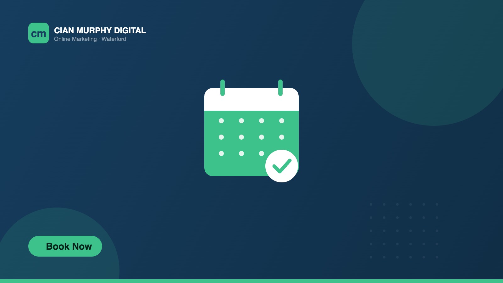 Book a digital marketing call with Cian Murphy in Waterford