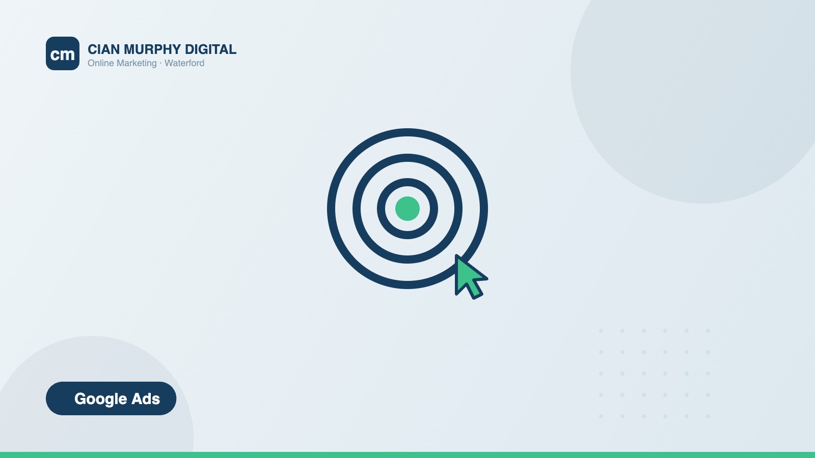 Google Ads conversion tracking setup for a Waterford business