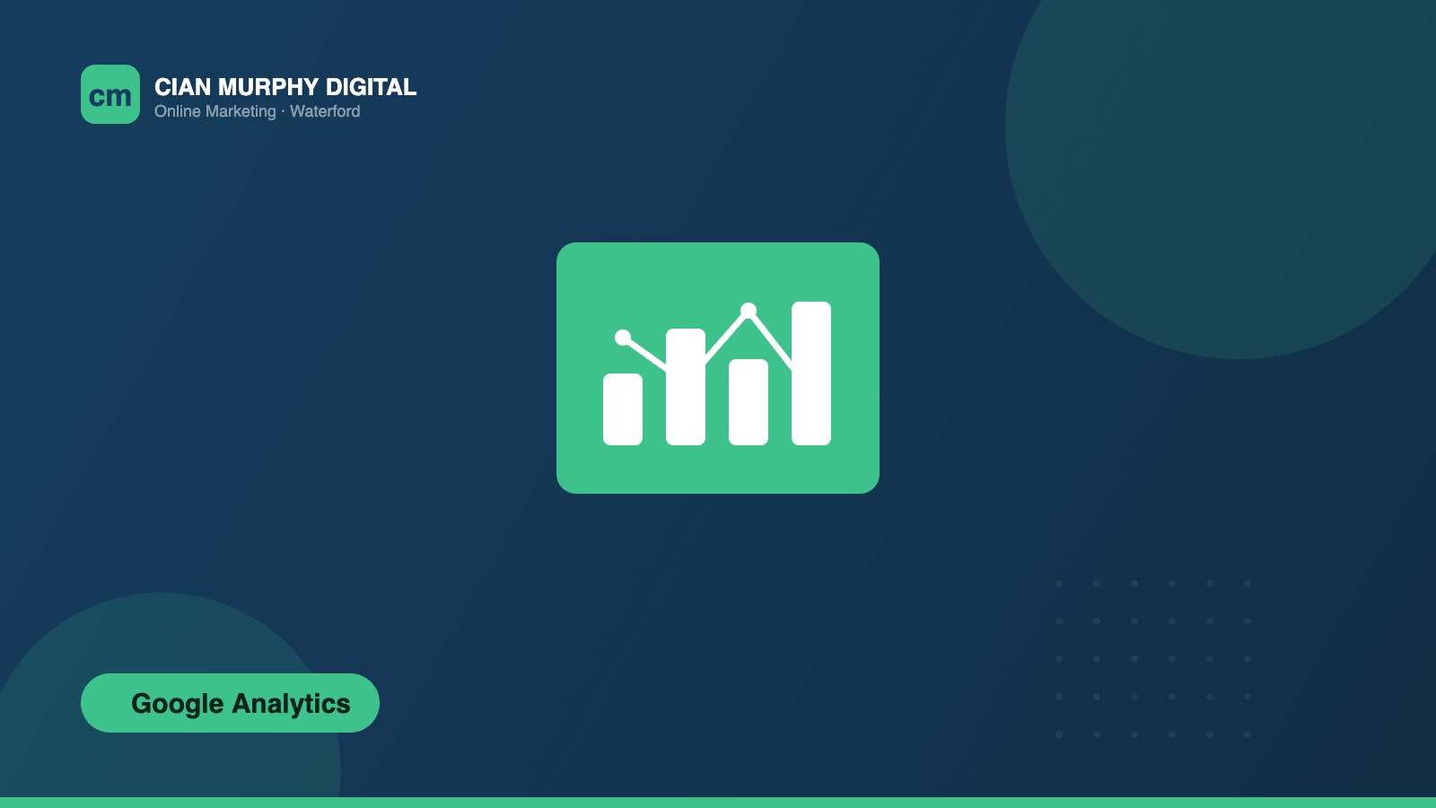 Google Analytics training session in Waterford