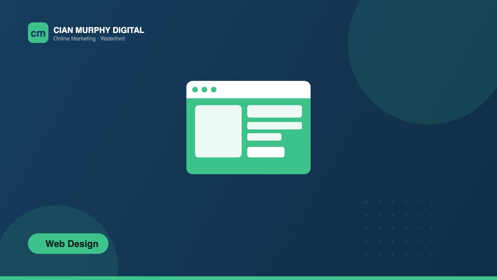 Web design agency in Waterford building a fast website